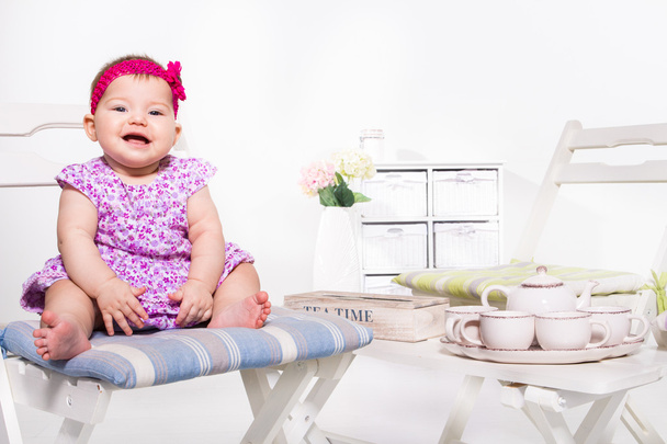 Cheerful baby - Fotó, kép