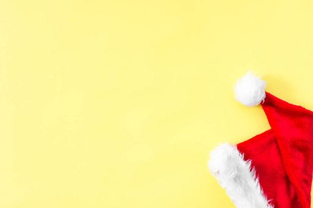 Santa claus hat. Christmas background. - Photo, Image