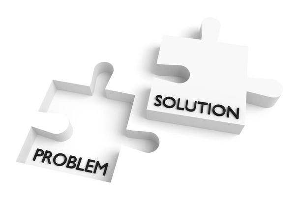 Missing Puzzle Piece, Problem And Solution, White - Photo, Image
