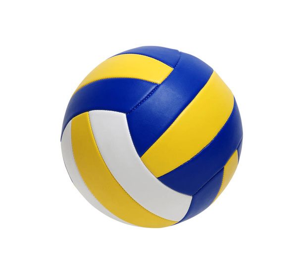 Lentopallo pallo Ball Eristetty valkoisella taustalla - Valokuva, kuva