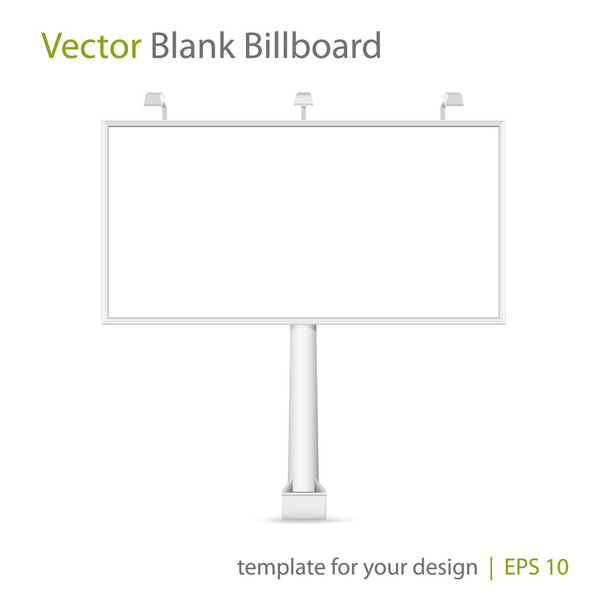 vector leeg reclamebord - Vector, afbeelding