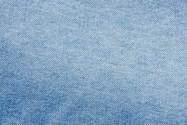 Tejanos de algodón azul textura de fondo. Vista de cerca
. - Foto, imagen