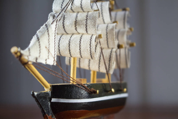a figure of a sailing ship - Photo, Image