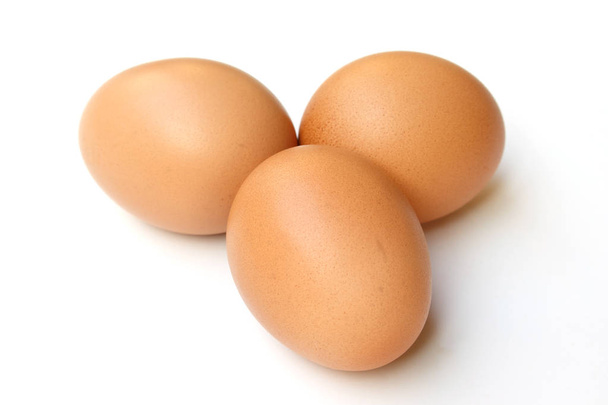 eggs on white background - Photo, Image