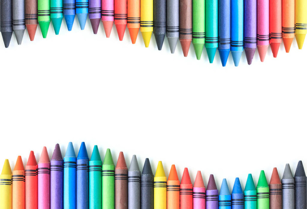 dessin au crayon bordure fond multicolore
 - Photo, image