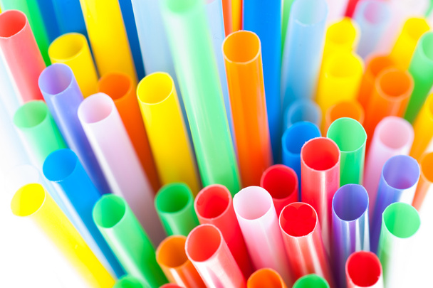 Color cocktail straws - Photo, Image