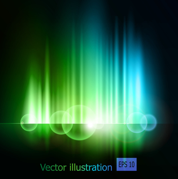 Abstract magic light background - Vetor, Imagem