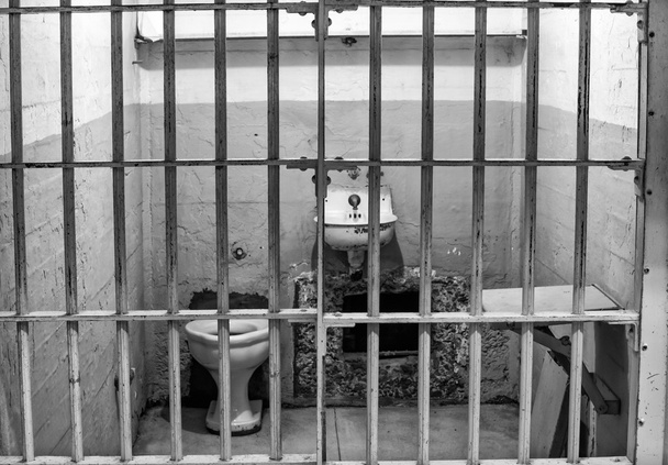 Gefängniszelle auf der Insel Alcatraz - Foto, Bild