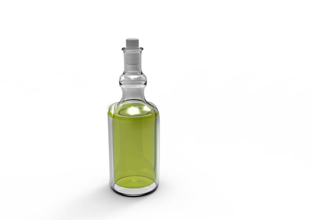 bottle 3d isolate background - Photo, image