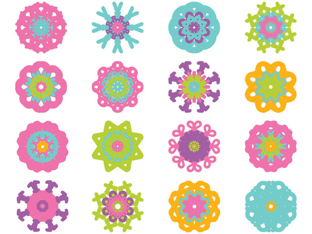 Flower icon in EPS10 vector format isolated - Vettoriali, immagini