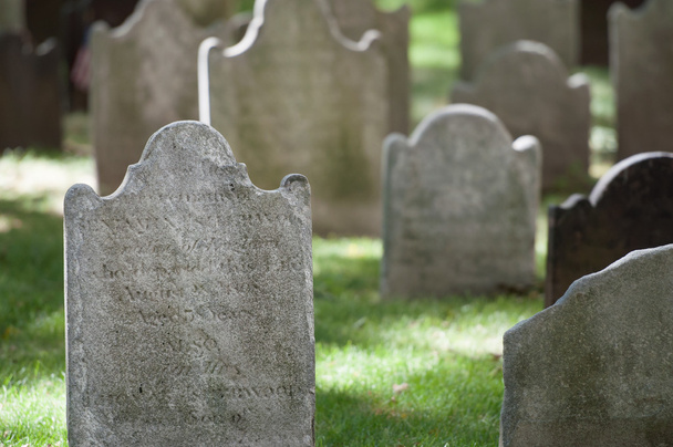 τάφοι στο saint-paul «εκκλησάκι, Νέα Υόρκη, ΗΠΑ - Φωτογραφία, εικόνα