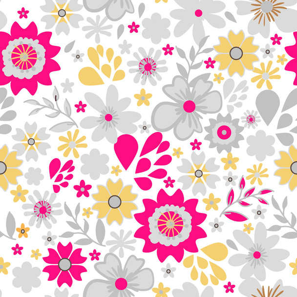 Small flowers - Vector, Image