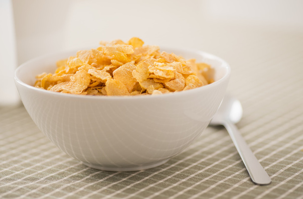 Bowl filled with breakfast cereal - Photo, Image