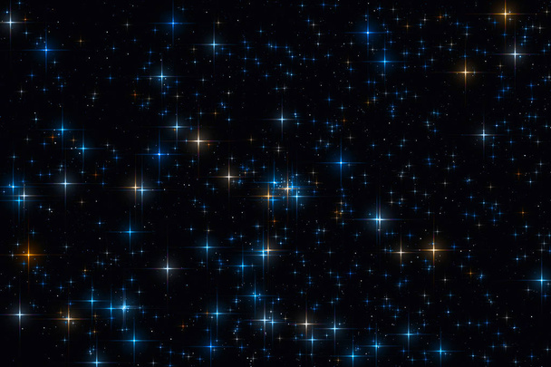Estrellas de la Vía Láctea fotografiadas con telescopio astronómico. Mi trabajo de astronomía. - Foto, Imagen