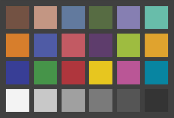 kleur checker - Vector, afbeelding