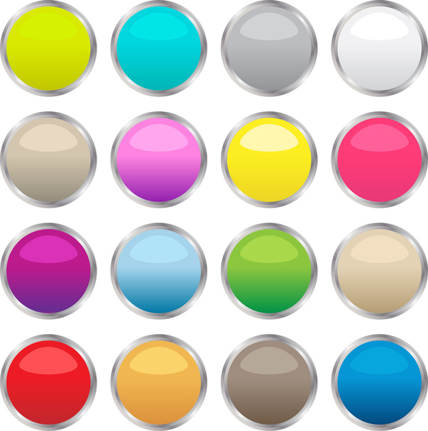 web buttons - Vector, Image