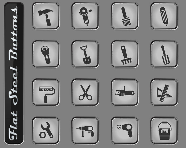 Set icone strumenti di lavoro
 - Vettoriali, immagini