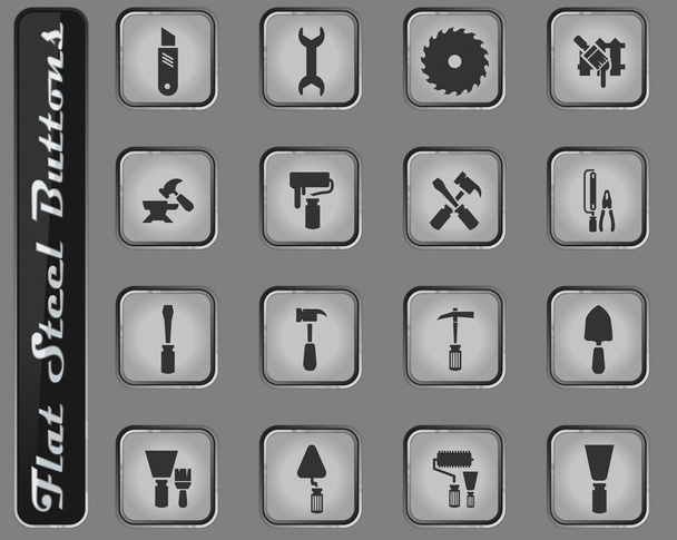 Work tools icons set - Vector, Image