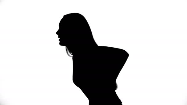 Images de jeune femme avec mal au dos
 - Séquence, vidéo