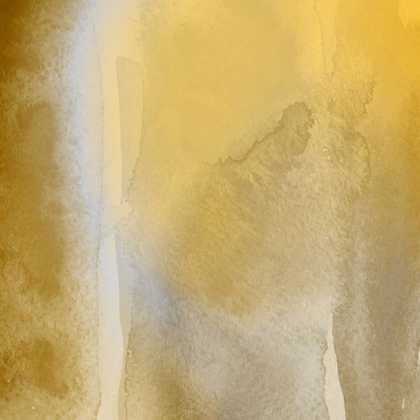 темно-желтый абстрактный фон с текстурой акварели
 - Фото, изображение