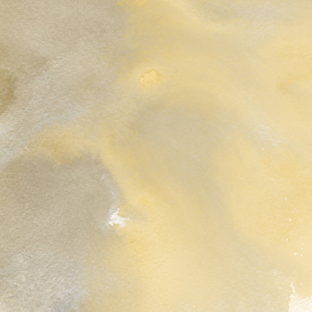 tmavě žluté pozadí abstraktní s akvarel Malování textury - Fotografie, Obrázek