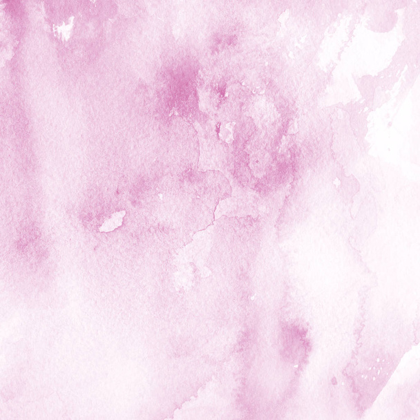 ピンク色の水彩絵の具の質感、抽象的な背景 - 写真・画像