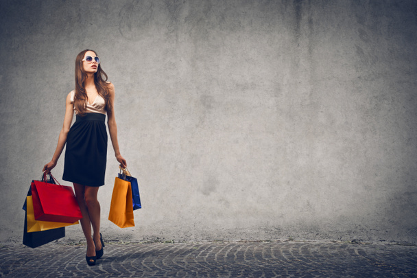 shopping woman - Photo, Image