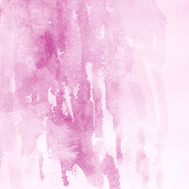 ροζ χρώμα ακουαρέλα υφή, αφηρημένα φόντο - Φωτογραφία, εικόνα