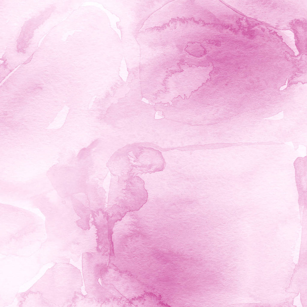 pink watercolor paint texture, abstract background - Photo, image