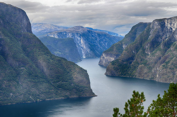 美しい風景です。ノルウェー旅行します。 - 写真・画像