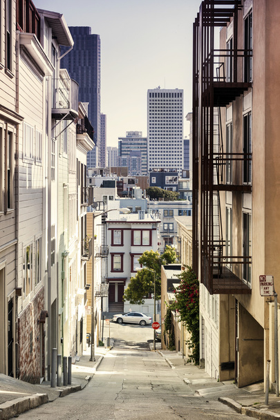 Adım street san Francisco - Fotoğraf, Görsel