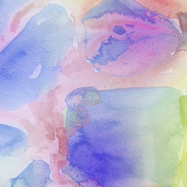 fond abstrait multicolore avec texture aquarelle
 - Photo, image