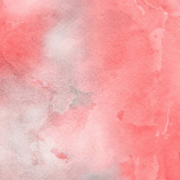 acuarela roja pintura textura, fondo abstracto
 - Foto, imagen