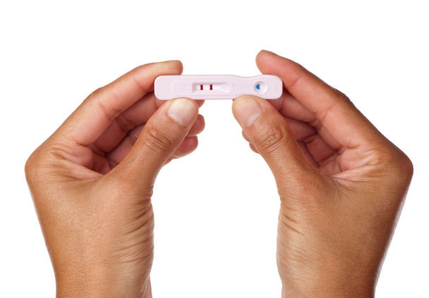 positieve huis zwangerschapstest - Foto, afbeelding