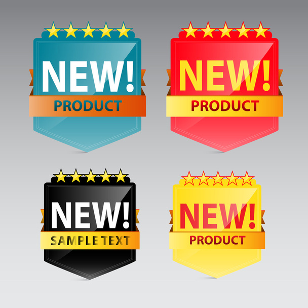 New Product vector label - Vector, Image