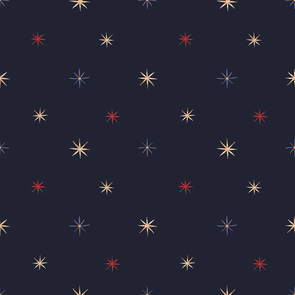 Stars seamless pattern - 写真・画像