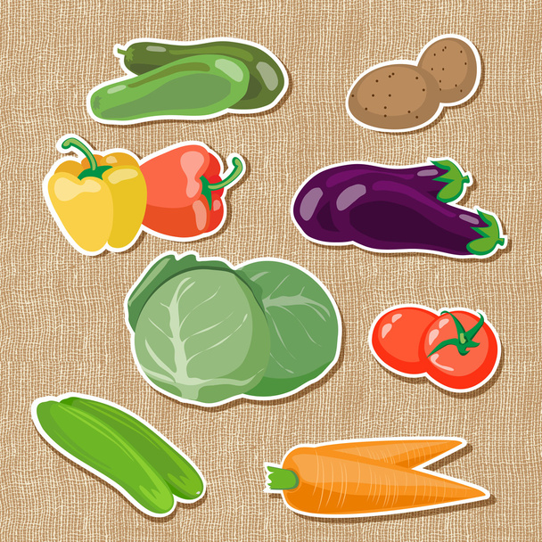 Illustratie van groenten vectorillustratie  - Vector, afbeelding