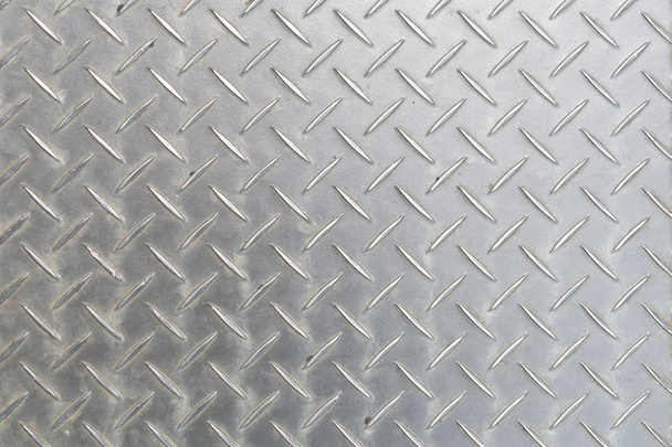 pattern style of steel floor for background - Photo, Image