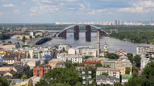 Vue générale de la ville de Kiev en Ukraine - Photo, image
