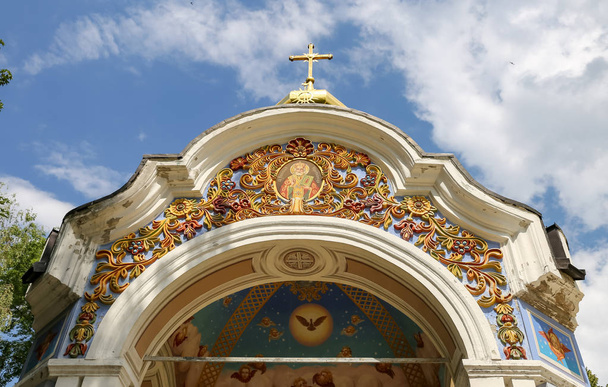 Κτίριο στο St. Michaels Golden Domed Monastery, Κίεβο, Ουκρανία - Φωτογραφία, εικόνα