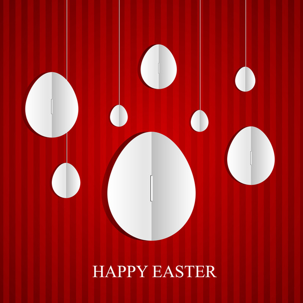 Easter card. Vector illustration - Vector, Image
