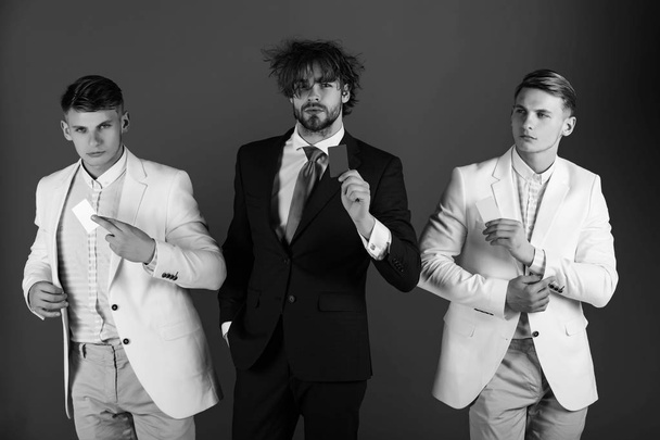Men wearing formal suits - Foto, Imagem