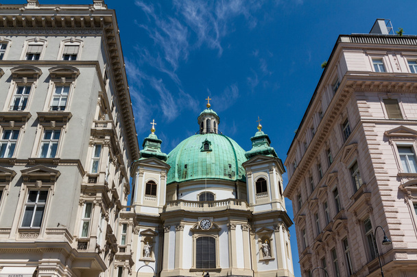 Vienna, Austria - famous Peterskirche (Saint Peter's Church - Foto, immagini