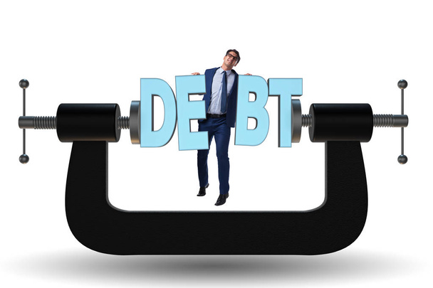Бизнес-концепция долга и заимствования - Фото, изображение