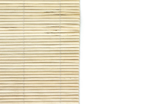 Bambus-Sushi-Matte Textur japanische und chinesische Lebensstiltradition - Foto, Bild