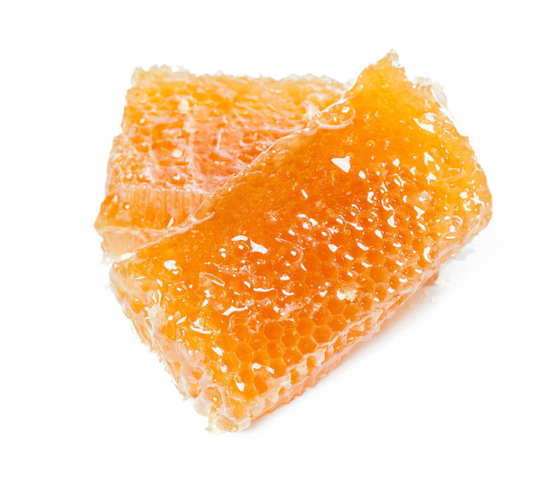 Sweet honeycomb isolated on white background - Фото, зображення