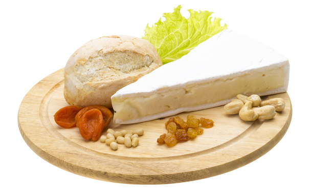trozo de queso Brie
 - Foto, imagen