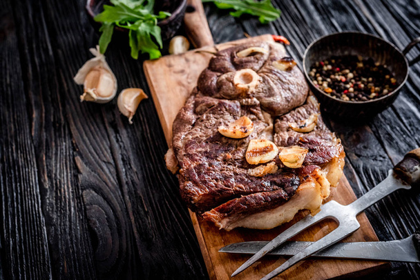 Grilled meat on a table - Photo, Image