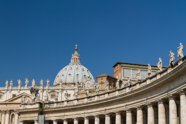 Basilica di san pietro, Watykan, Rzym, Włochy - Zdjęcie, obraz