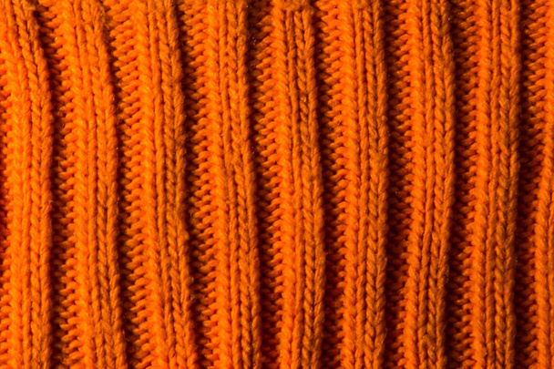 background of knitted texture thick thread, braids and straight lines - Foto, Imagem